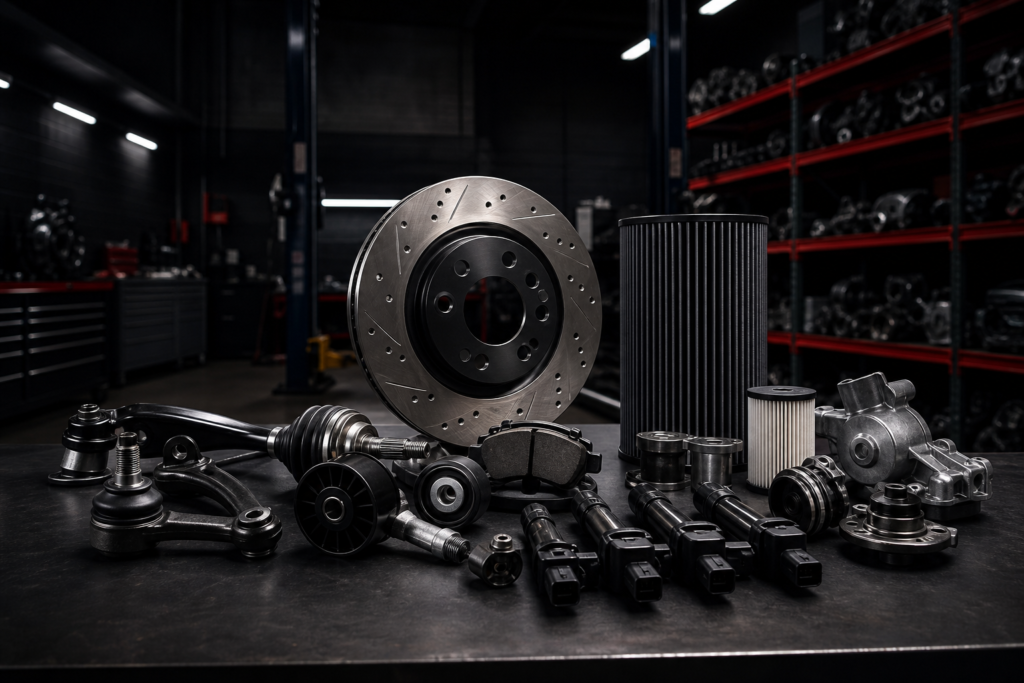 Автозапчасти в обновлённом каталоге HQ Parts