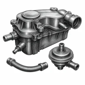 Вентиляция картера и маслоотделитель